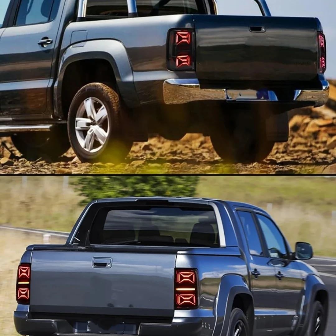 Zestaw Lamp Tyłowych Lampy Hamulcowe Lampy Jazdy Dla VW Dla Amarok 2010-2023