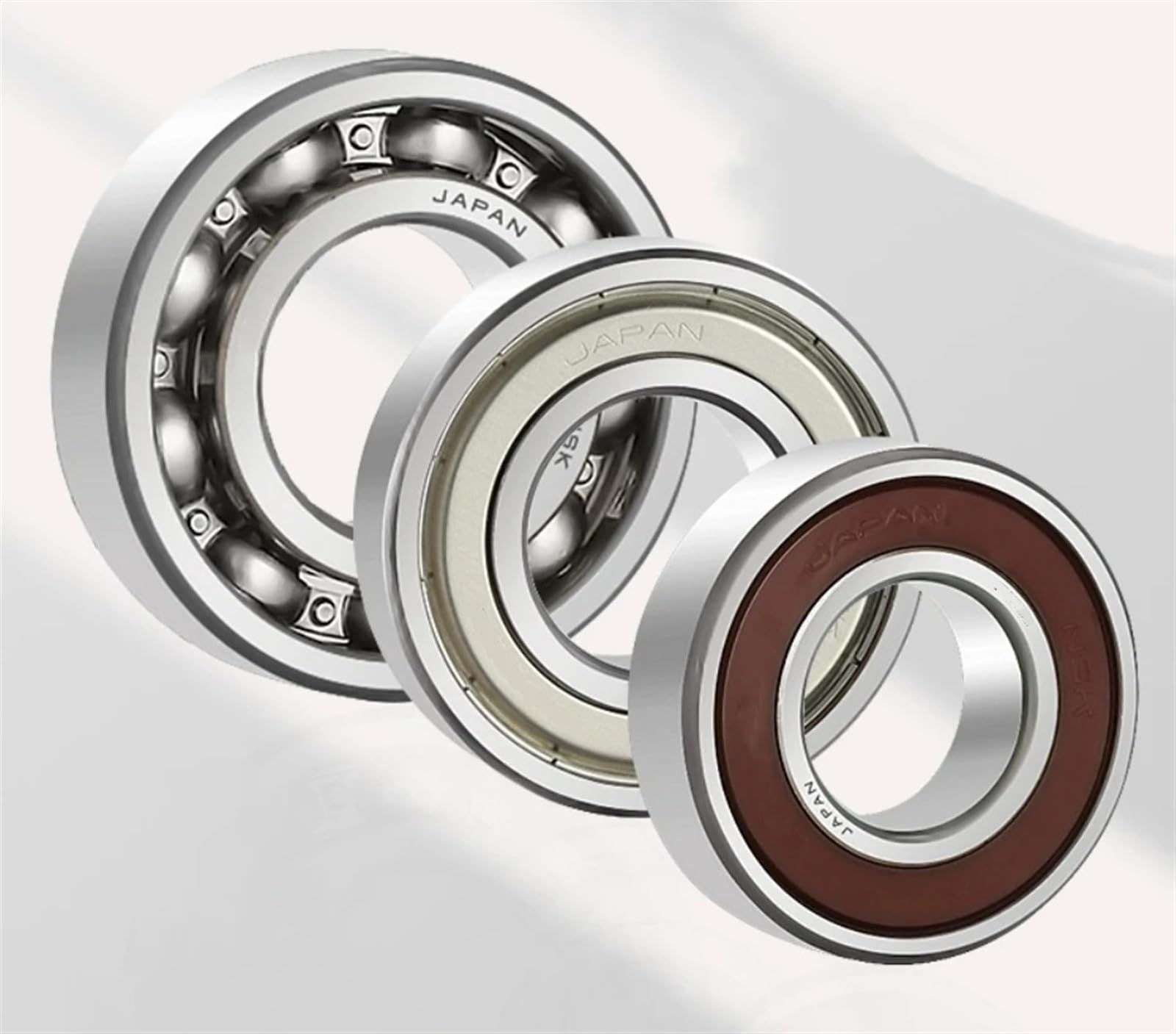 Rodamiento rígido de Bolas 6200 6201 6202 6203 6204 6205Z 2RS 10x30x9mm rodamiento de Acero 10 * 30 * 9mm(6204,10PCS_DDU)