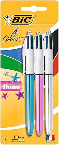 BOLIGRAFO BIC - BLISTER 4 colores