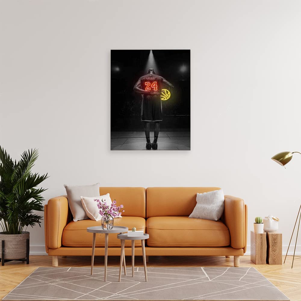 VERRE ART Wood Framed Canvas - Wall Decor for Living Room, Bedroom, Office, Hotels, Drawing Room (22in X 34in) - Kb Bryant - Mamba Out