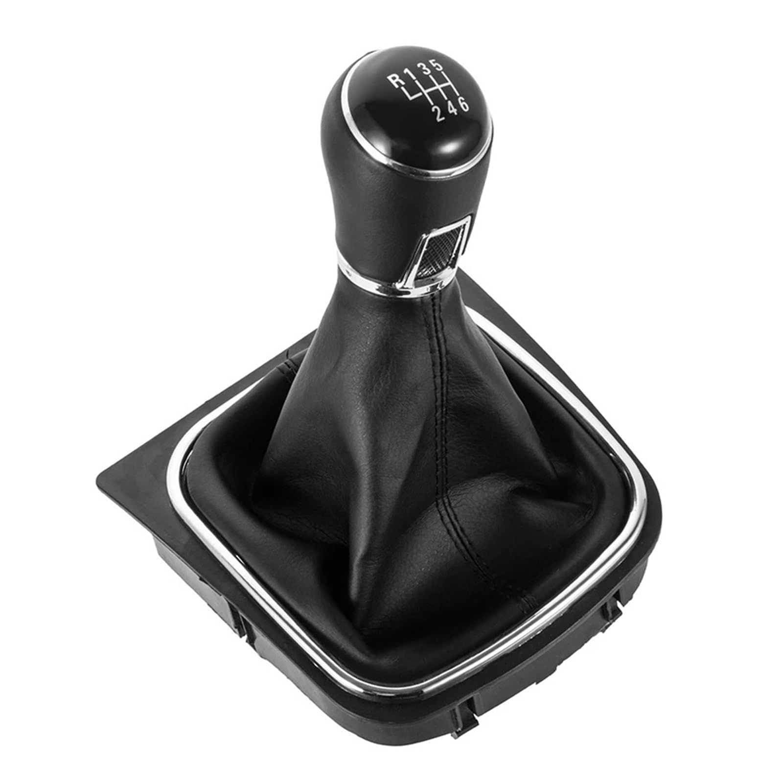 Jeocoai C Ar Gear Knob Gear Stick Shift Knob For Vw For Golf 6 5 For Rabbit For Jetta Mk5 Mk6 2004-2014 Mt Lever Handle Ar Accessories(,6Speed)