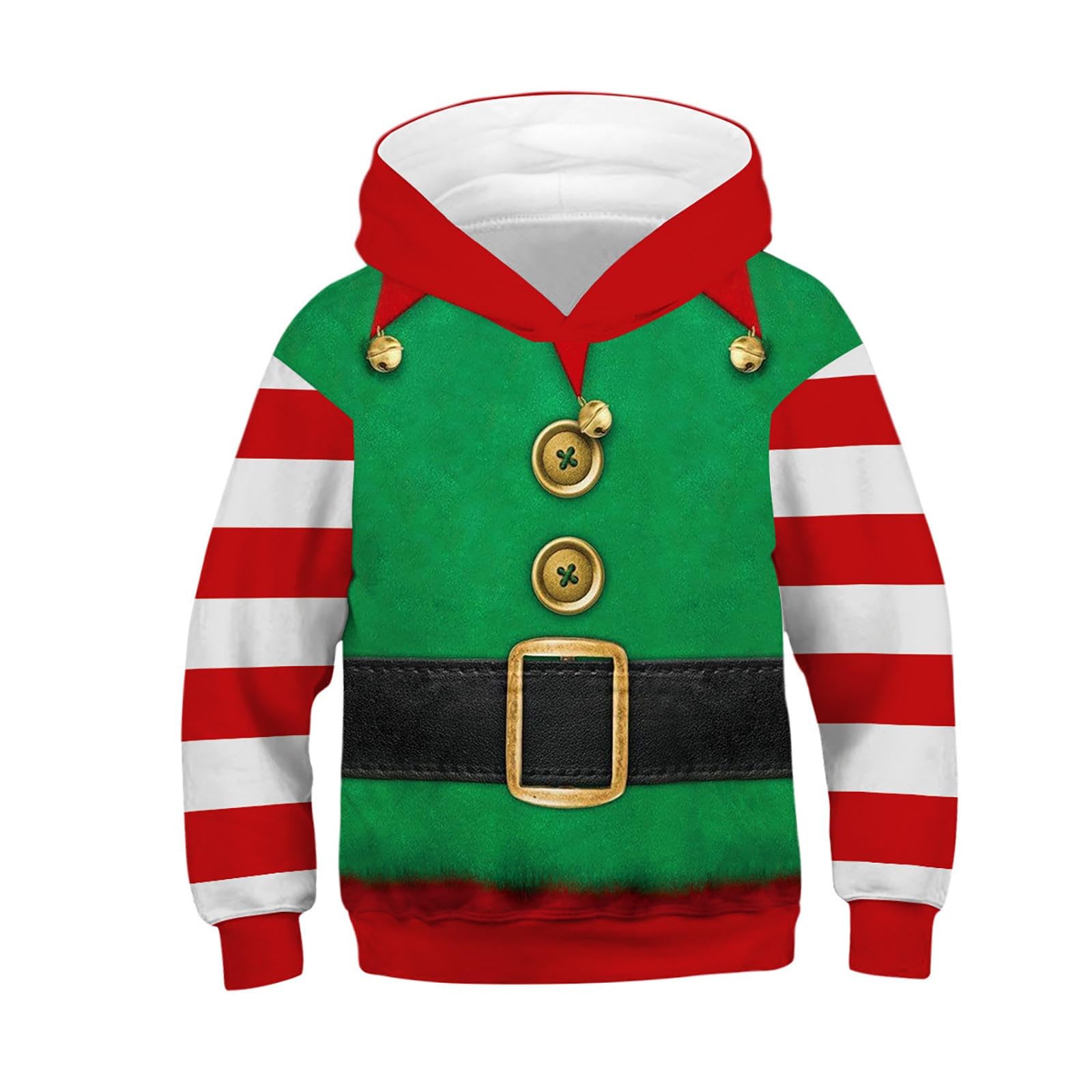 Sweat pull Noël garçon 3D : finis les pulls de Noël qui grattent - 3