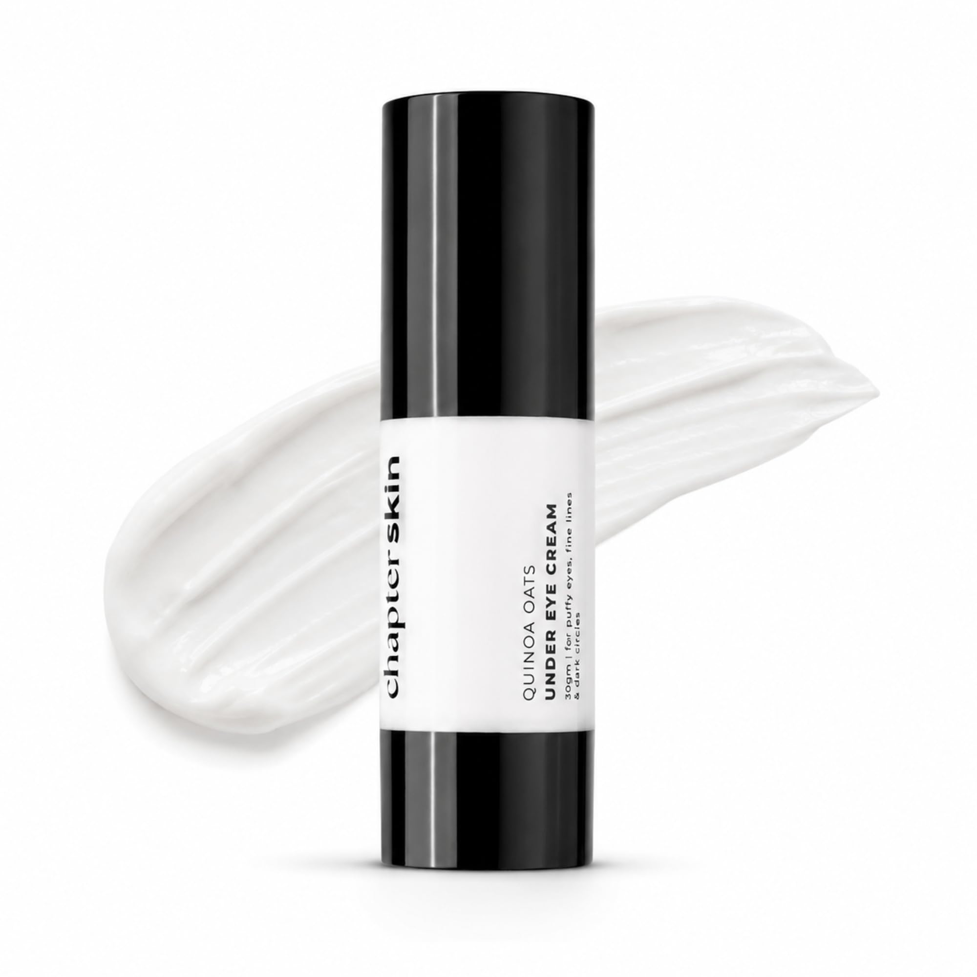 Under Eye Cream with Quinoa, Oat Extract & Hyaluronic Acid for Tired Looking Under Eyes | Lightweight Moisture Care Formula | 30g-image-20
