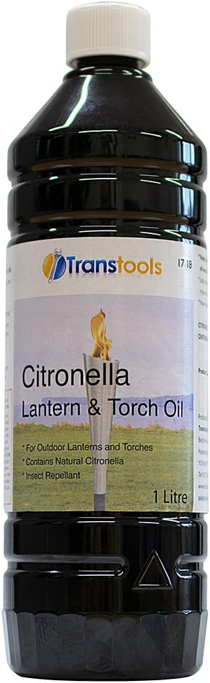 Insect Repelling Citronella Lamp Oil - 1 Litre by Transtools
