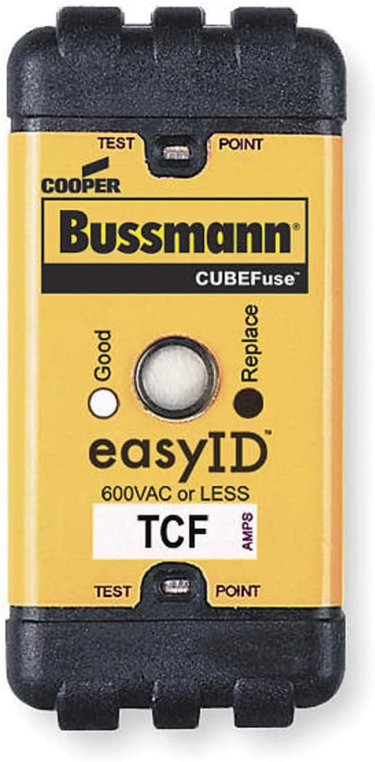 Cooper Bussmann TCF80 Cube Fuse, 80 Amp