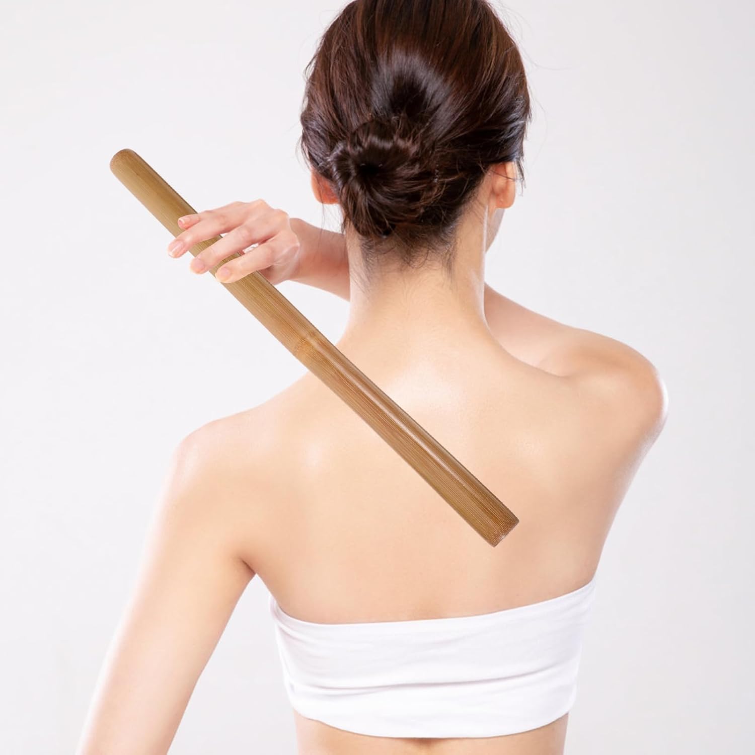 Practical Bamboo Massage Rod Massage Stick Tool Manual Massager for Loved Ones