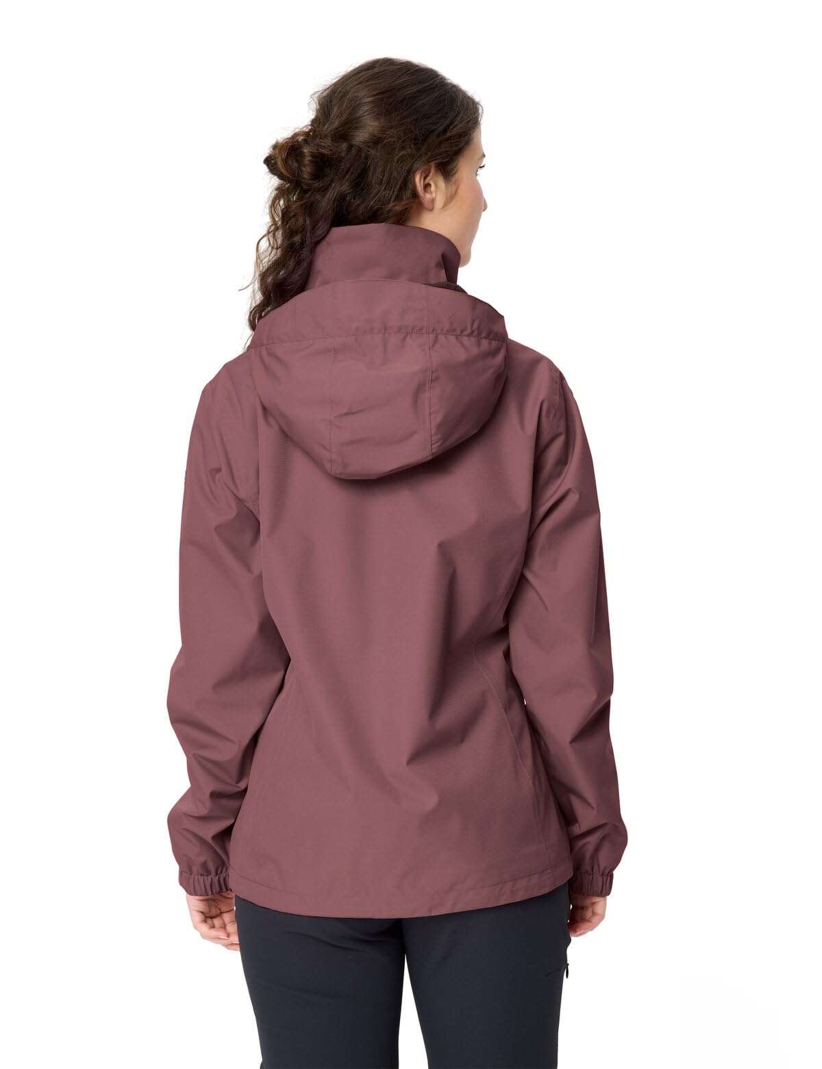VAUDE Women's Escape Light Jacket, lekka damska kurtka przeciwdeszczowa na wędrówki, wodoszczelna, wiatroszczelna i oddychająca