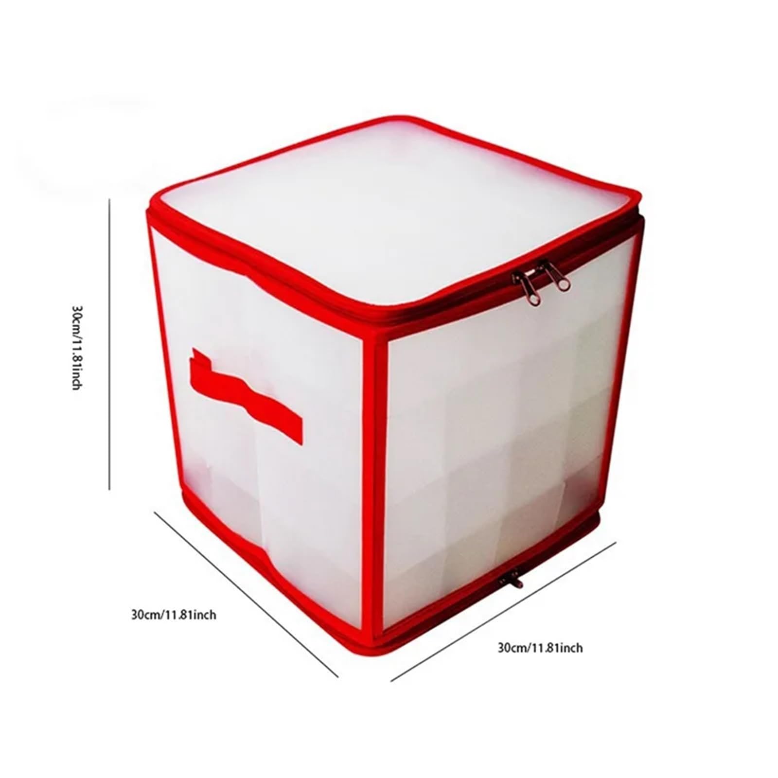 Organizer FüR Weihnachtsschmuck Aufbewahrungsbox for Weihnachtskugeln mit 64 Fächern, sortierte Aufbewahrungsbox mit Deckel, Weihnachtsdekoration, Kugeldekoration, Kugeln, Aufbewahrungsbox FüR Weihnac