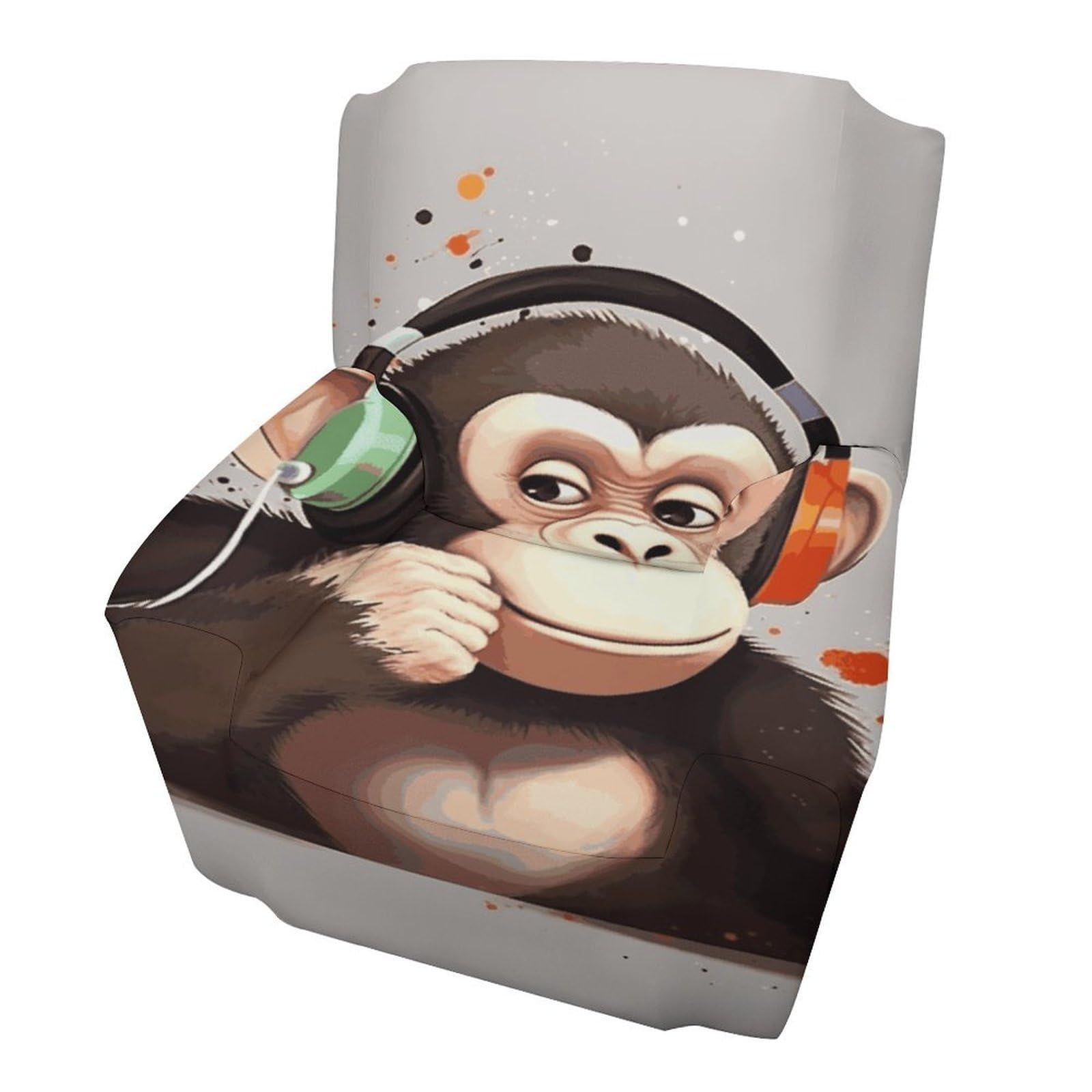 Fekiloot Style Music Monkey Couch Cover Sofa Cover Sofa Slipcover