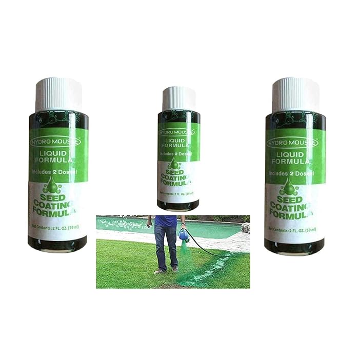 Buy FONGDY Hydro Mousse Liquid Lawn,Can Make Green Grass Seeds Fast