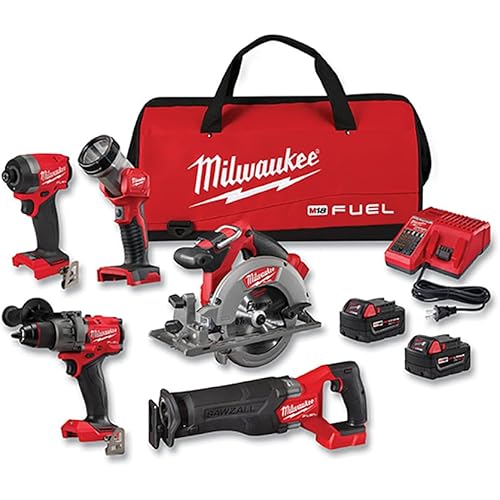 Milwaukee M18 FUEL 5 Tool Combo Kit