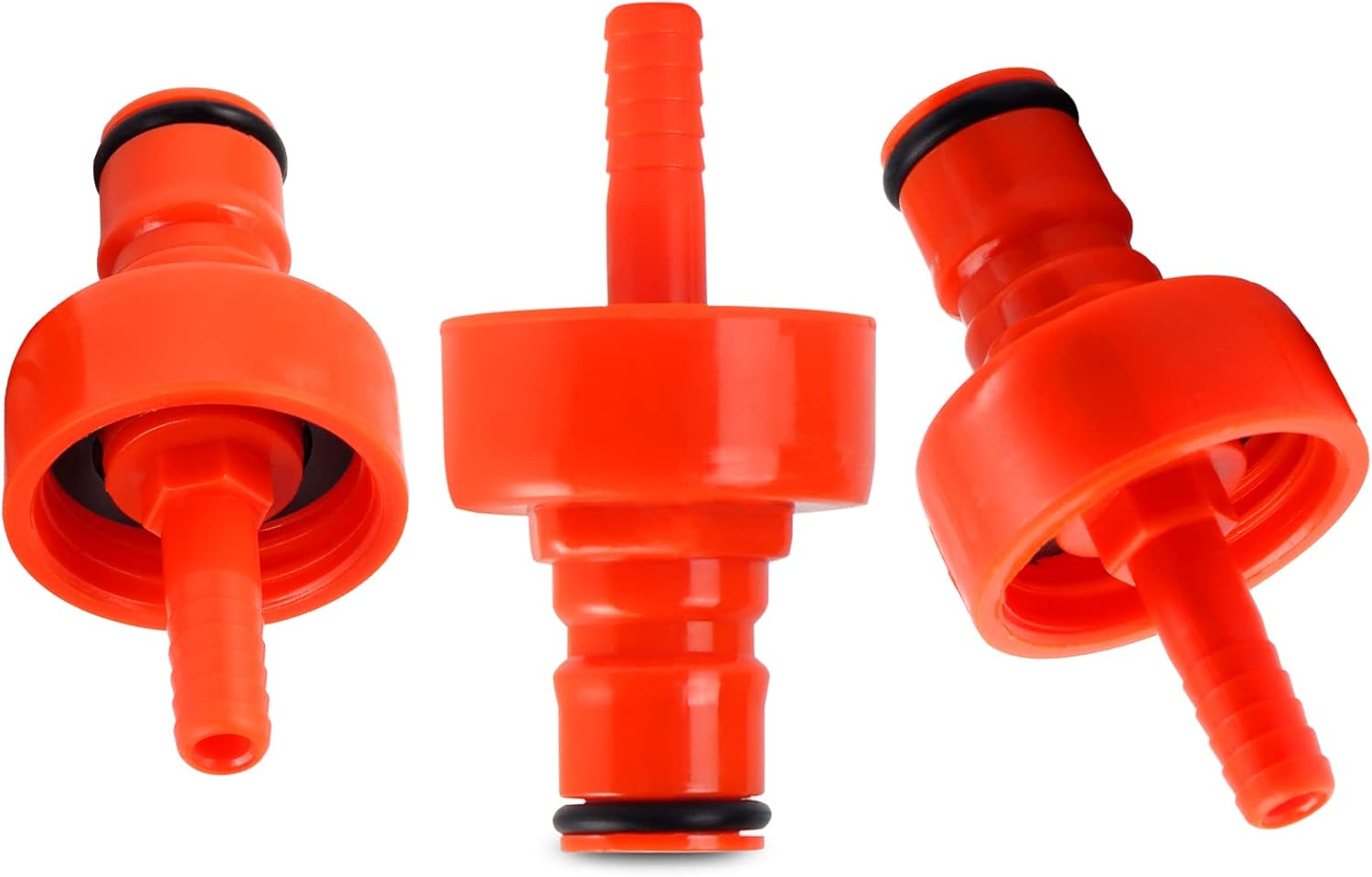 MRbrew Plastic Carbonation Cap, 3 PCS Ball Lock Keg Post 5/