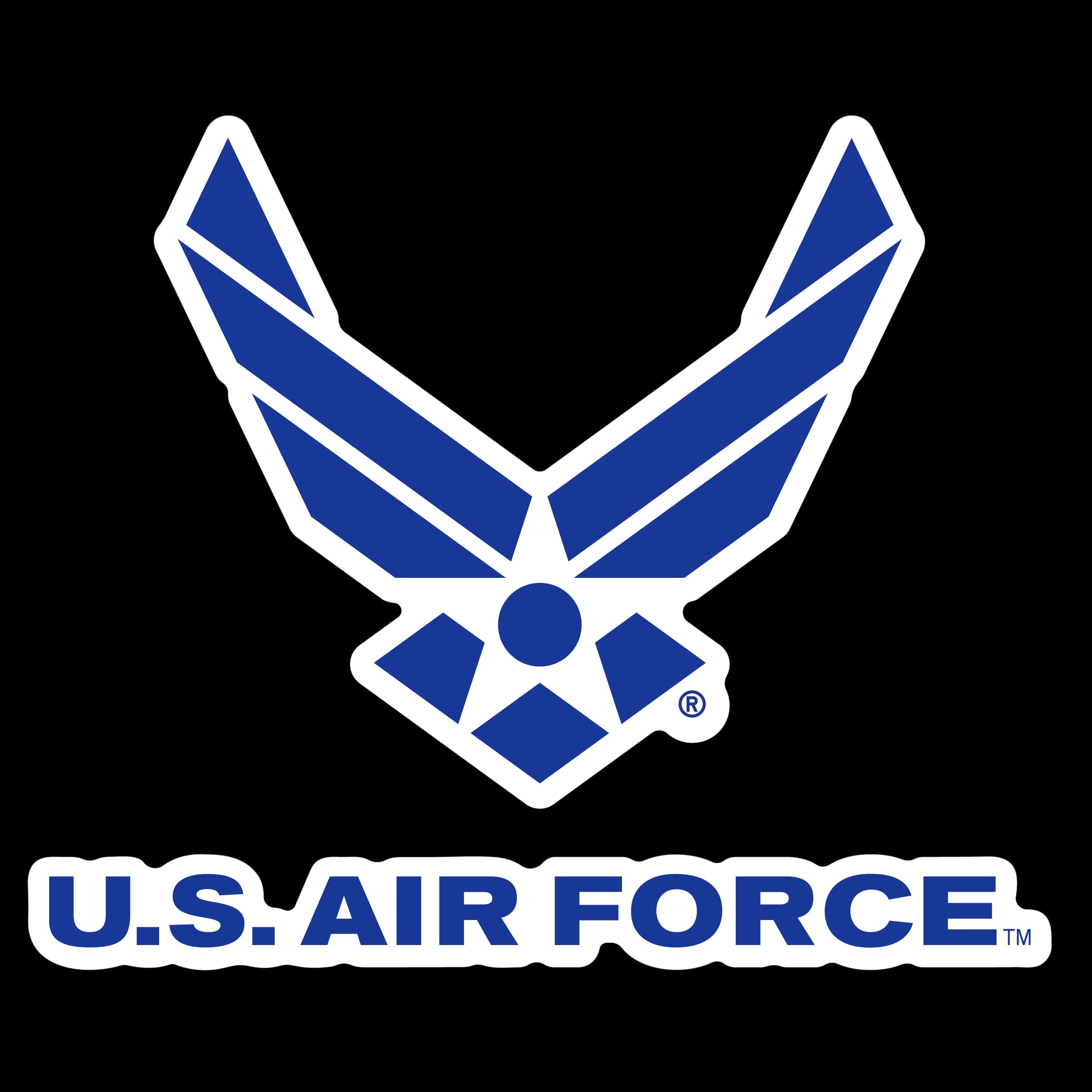 United States Air Force Decals - Officially Licensed Large 5.5" USAF Logo Truck Car Window Stickers Vinyl Military Sticker Decal
