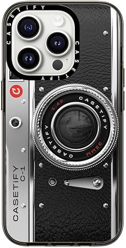 Miniatura 3 de CASETiFY Funda compacta para iPhone 15 Pro 2 veces probada contra caídas de grado militar  protección contra caídas de 4 pies - Funda clásica -