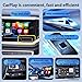 Wireless CarPlay Adapter 2-in-1 for Renault Clio 2016-2018 2019 2020 2021 2022 2023 2024 2025 2026, USB Design Plug and Play Bluetooth Fast Connection Car Accessories