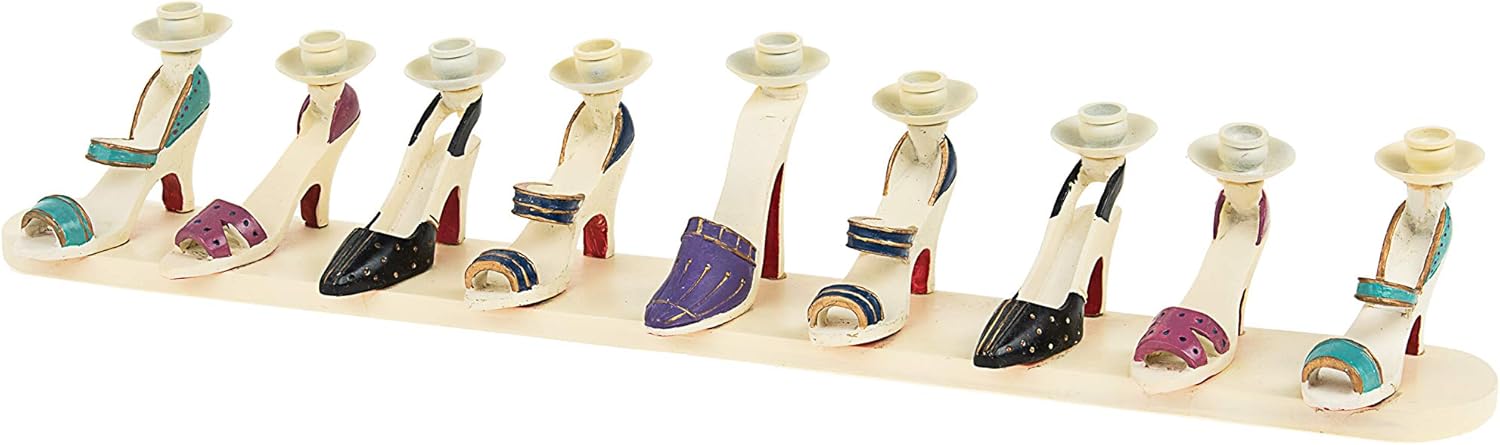 Legacy Fine Gifts & Judaica 241 High Heel Shoes Menorah