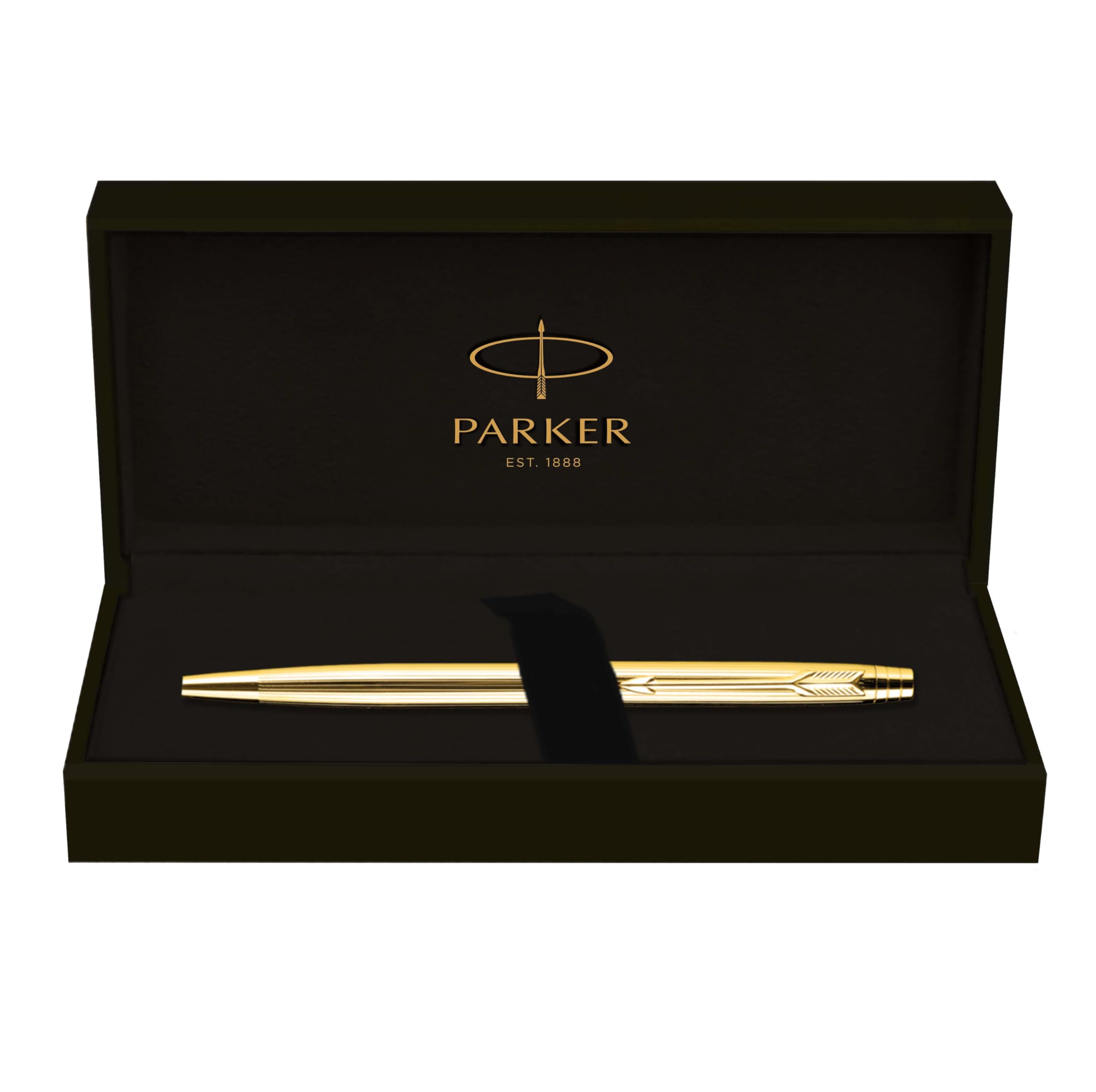 Amazon | Parker Insignia Shiny Gold Ball Pen | 格納式ボールペン