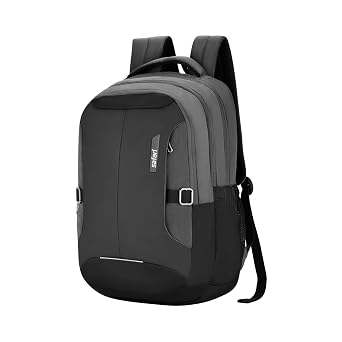 Safari 35L Formal Laptop Backpack with Raincover, 3 Compartments, Front Pocket, Smart Trolley Sleeve, Office Bag, College Backpack, Travel Bag, School Bag