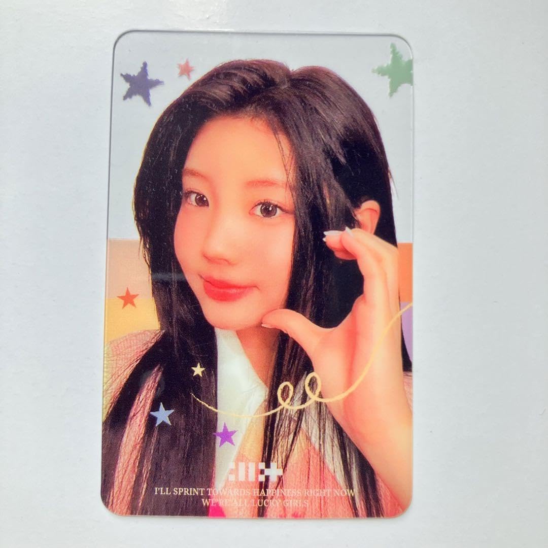 Amazon.co.jp: ILLIT アイリット Qoo10アルバム特典クリアトレカ