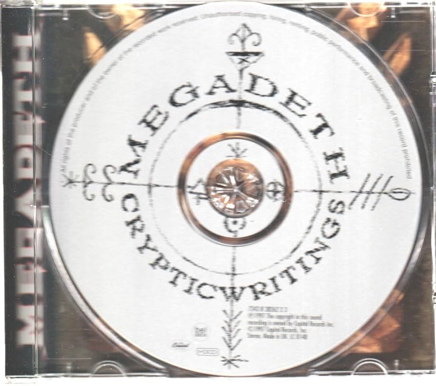 【3枚1100円】MEGADETH - クリプティック・ライティングス Amazon.co.jp: クリプティック・ライティングス - メガデス: ミュージック