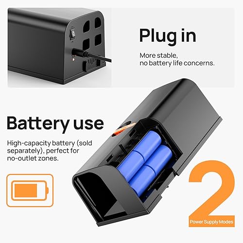 Miniatura 3 de Trampa eléctrica para ratas, nuevas trampas para ratones para interiores con puerta de elevación automática, potente voltaje mata ratas y ratones,