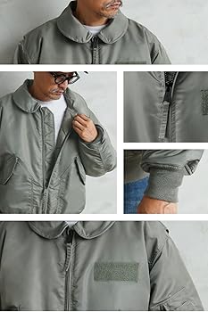 Amazon | [WAIPER] 米軍 CWU-45/P フライトジャケット【WP25】 (JP