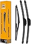 AUTOBOO 26'+17' Windshield Wipers with 12' Rear Wiper Blade Replacement for Nissan Rogue Pathfinder 2013 2014 2015 2016 2017 2018 2019 2020 2021 -Original Factory Quality (Pack of 3)