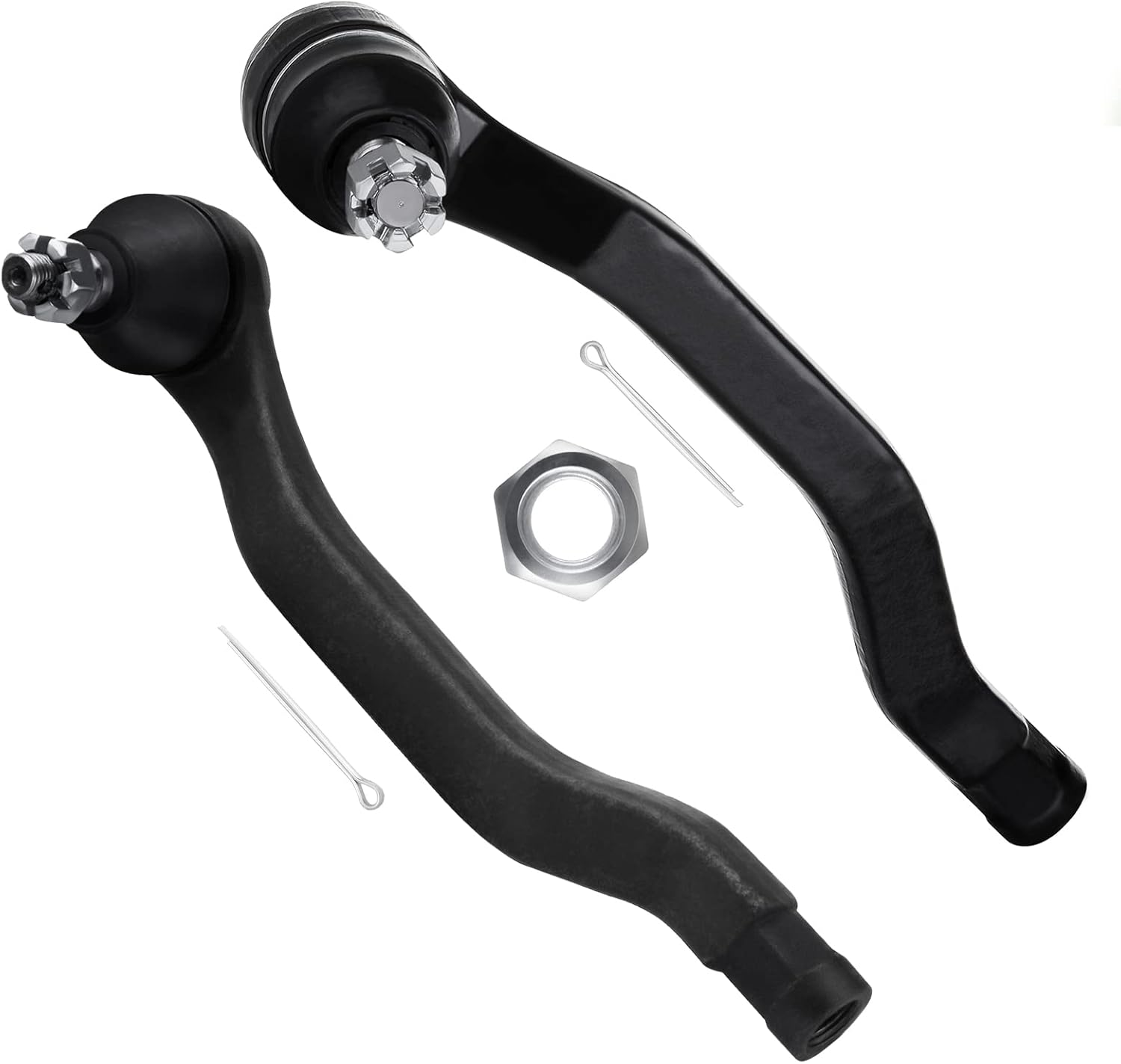 2pc Set Front Suspension Kit Outer Tie Rod End Replacement for Acura CL,for Honda for Accord Odyssey,for Isuzu Oasis