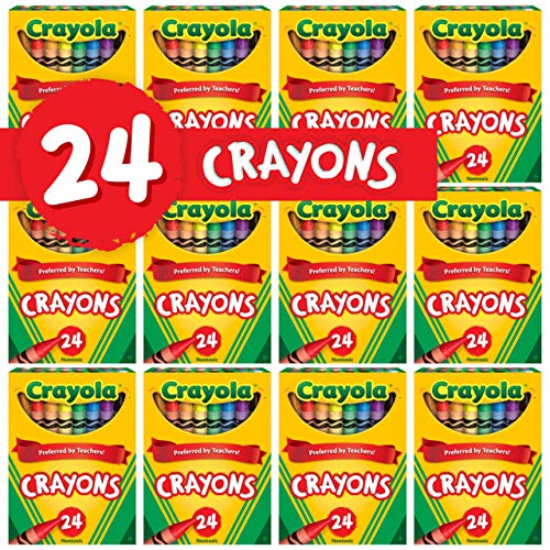 Crayola Crayons Bulk, 12 Packs Of 24 Count Crayons, School Supplies, Assorted Colors #TOP1