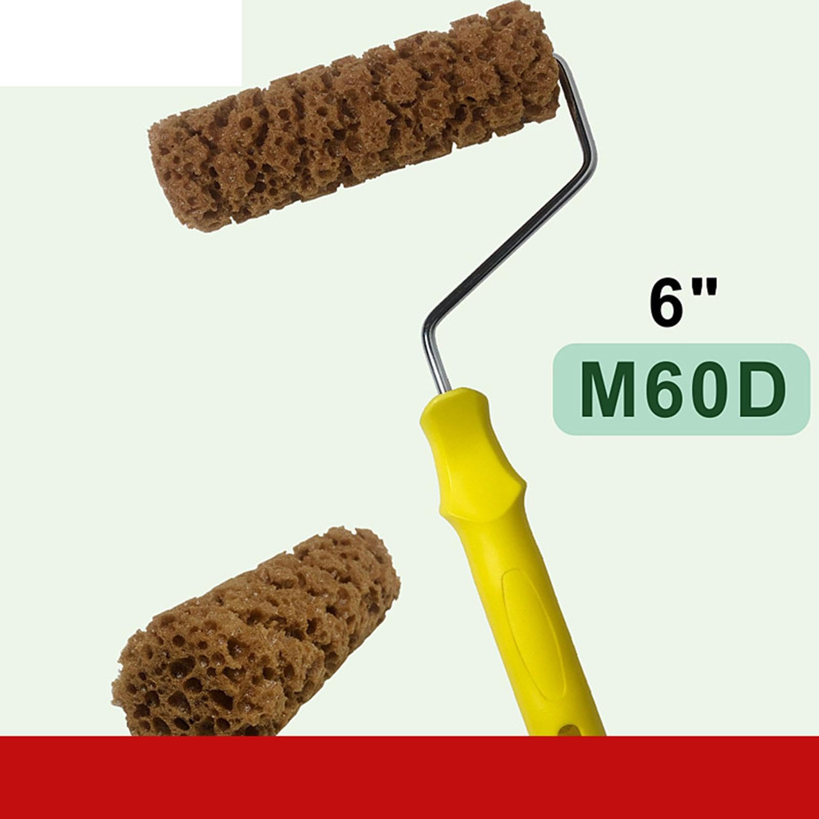 Set di 2 rulli in spugna per pittura a parete, per porte, soffitti, pareti domestiche, tipo C