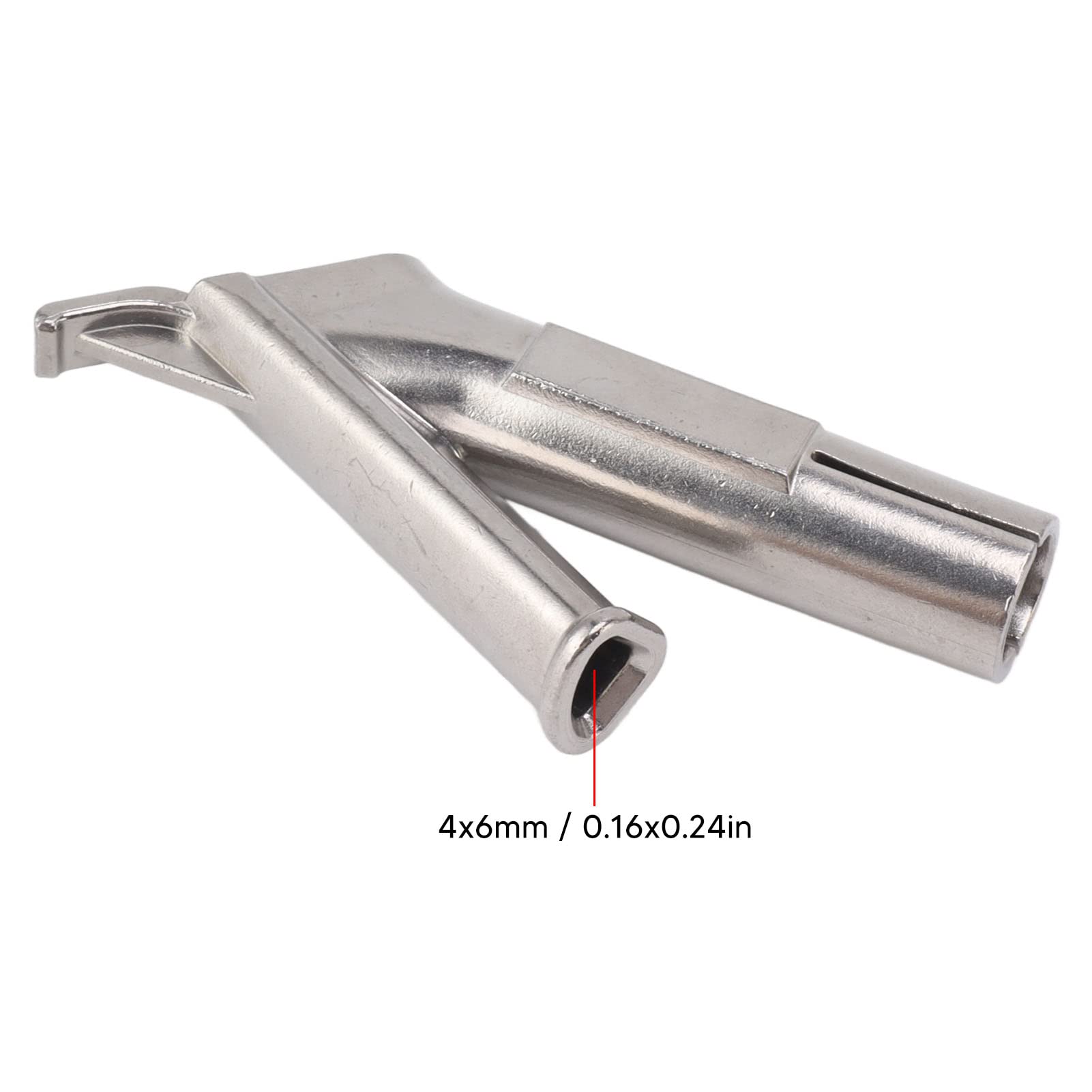 Speed Welding Nozzle Stainless Steel Alloy Triangle Fixed Welding Nozzle Fast Weld Torch Accessories for Plastic Torch