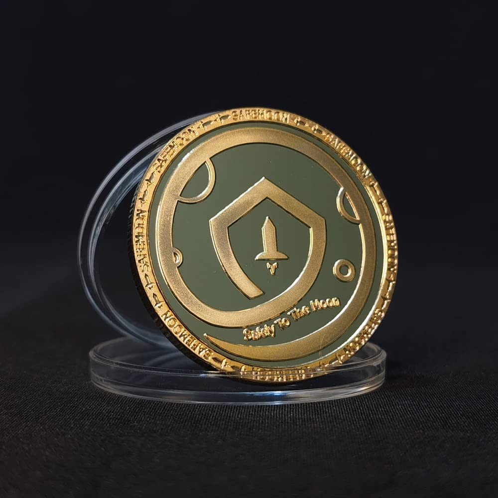 Safemoon Coins Safe Month Golden Medal Decoration Coins Fashion Creative  Gifts Gold Coins Gift Rocket Coins : Amazon.com.au: Toys & Games