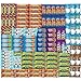 Healthy Snacks Bars Bulk Variety Pack - Office Snacks, School Lunches, Meetings - (Office Snack Station 120 Count)