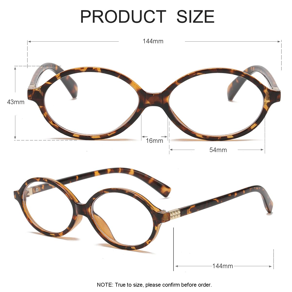 JOVAKIT Okulary retro blokujące niebieskie światło dla kobiet, styl vintage, lata 90., małe owalne oprawki, okulary
