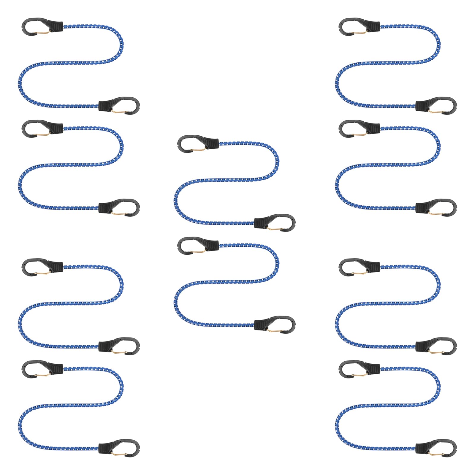 APGLSXY Of 10 Multifunctional Elastic Straps Featuring Nonslip Hook for Adventure and Laundry Solution Travel Rope