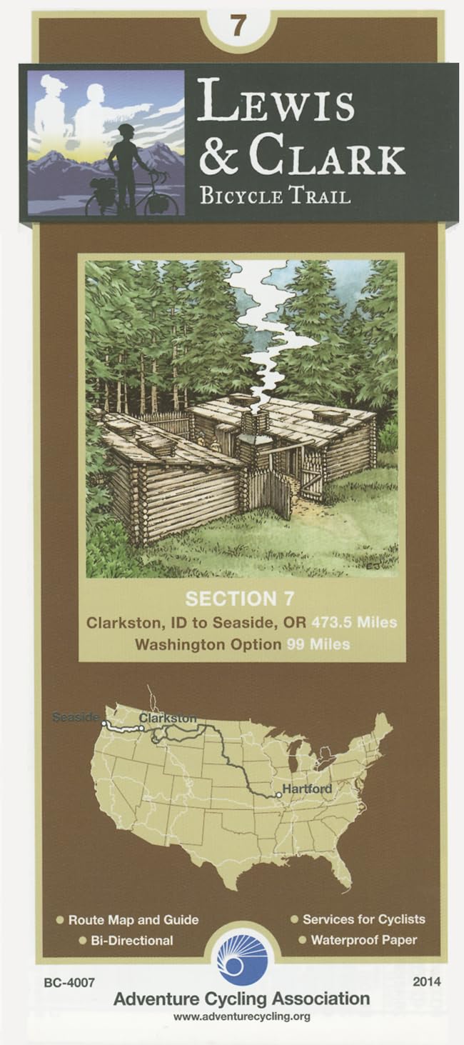 Lewis & Clark Bicycle Trail 7 Clarkston, Washington Seaside