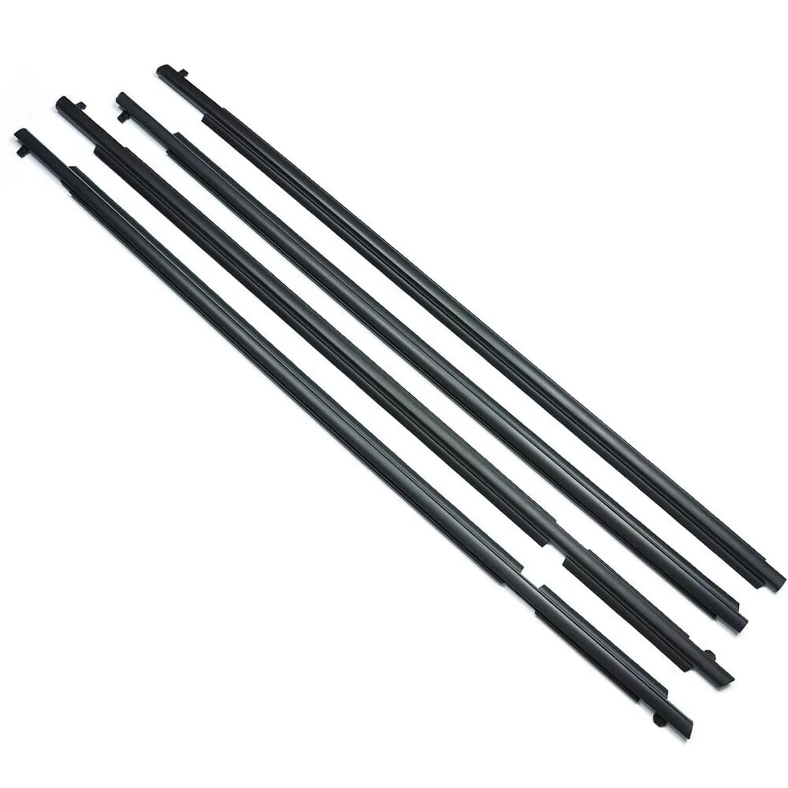 Vamhhx One Color Car Rubber Sealing Strips For Toyota For Rav4 Us 2006-2012 4Piece Car Outer Windows Rubber Weatherstrip Waterproof Pressure Strip Sealing Belt Moulding Trim Car Door Rubber Seal