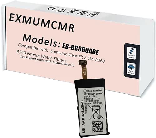 SM-R360 EB-BR360ABE Battery Replacement Battery for Samsung Gear Fit 2