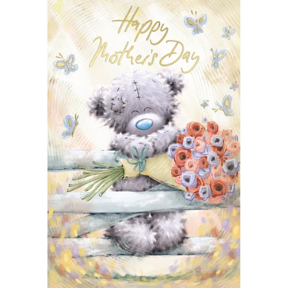 Me To You Bear Mothers Day Softly Drawn Mother's Day Card