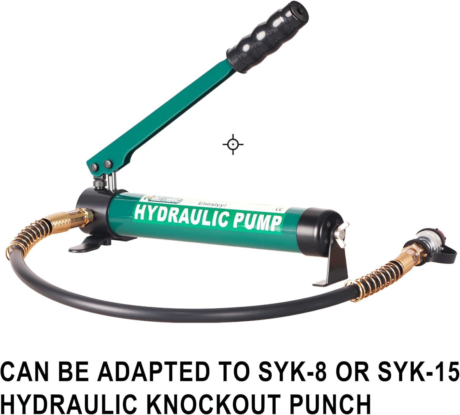 UTZIKOHydraulic Hand Pump 400cc 10000Psi Portable Hydraulic Cylinder Single Acting for Separate Type Hydraulic Tools Oil Capacity 700cc Ideal for Hydraulic Lifting Application