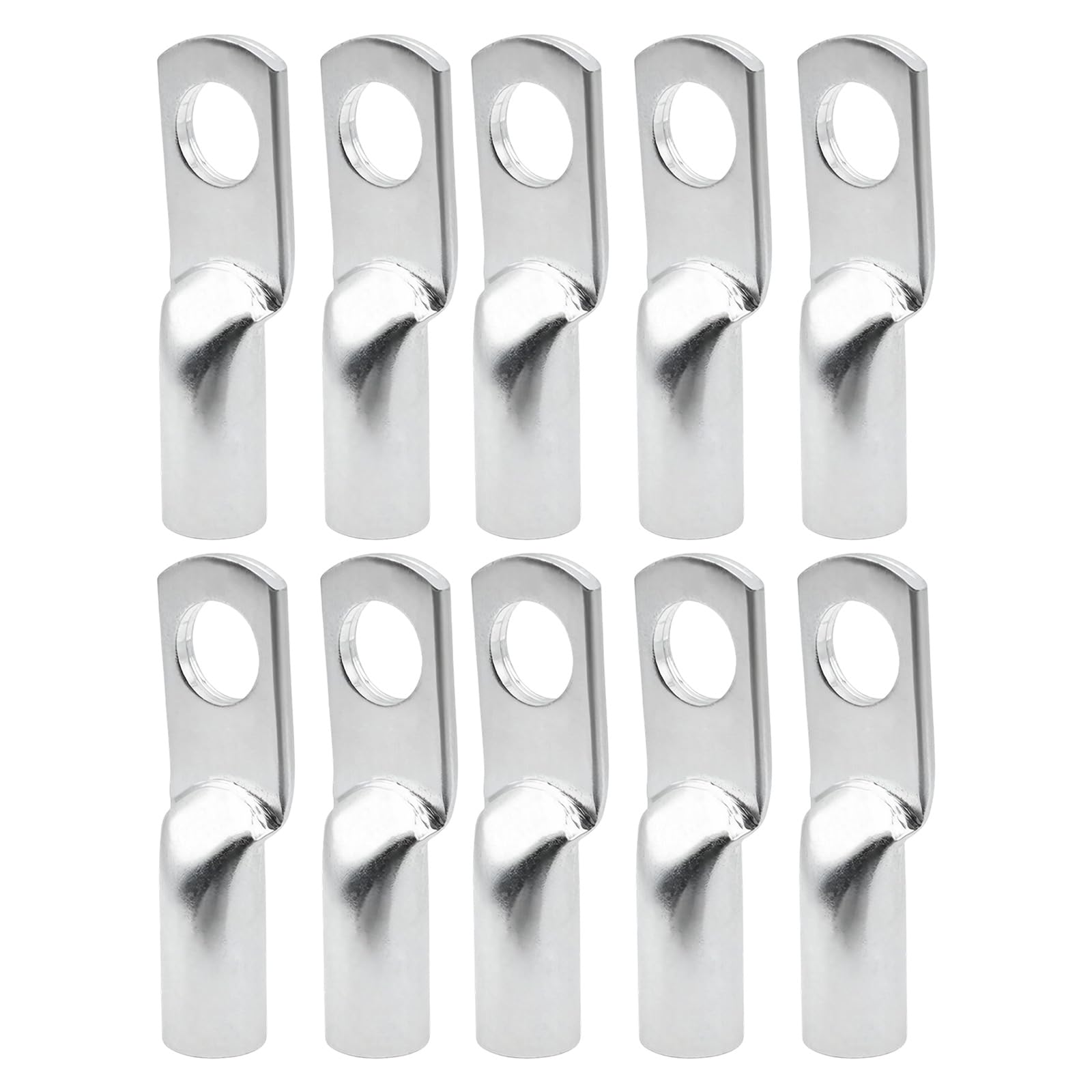 10Pcs Heavy Type Coppers Wire Terminals Wire Nose Terminals Crimps for Reliability Circuit Wiring and Projects Wall Coppers Connectors