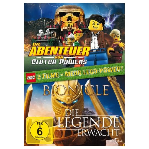 LEGO - Die Abenteuer von Clutch Powers / Bionicle: Die Legende erwacht [2 DVDs]