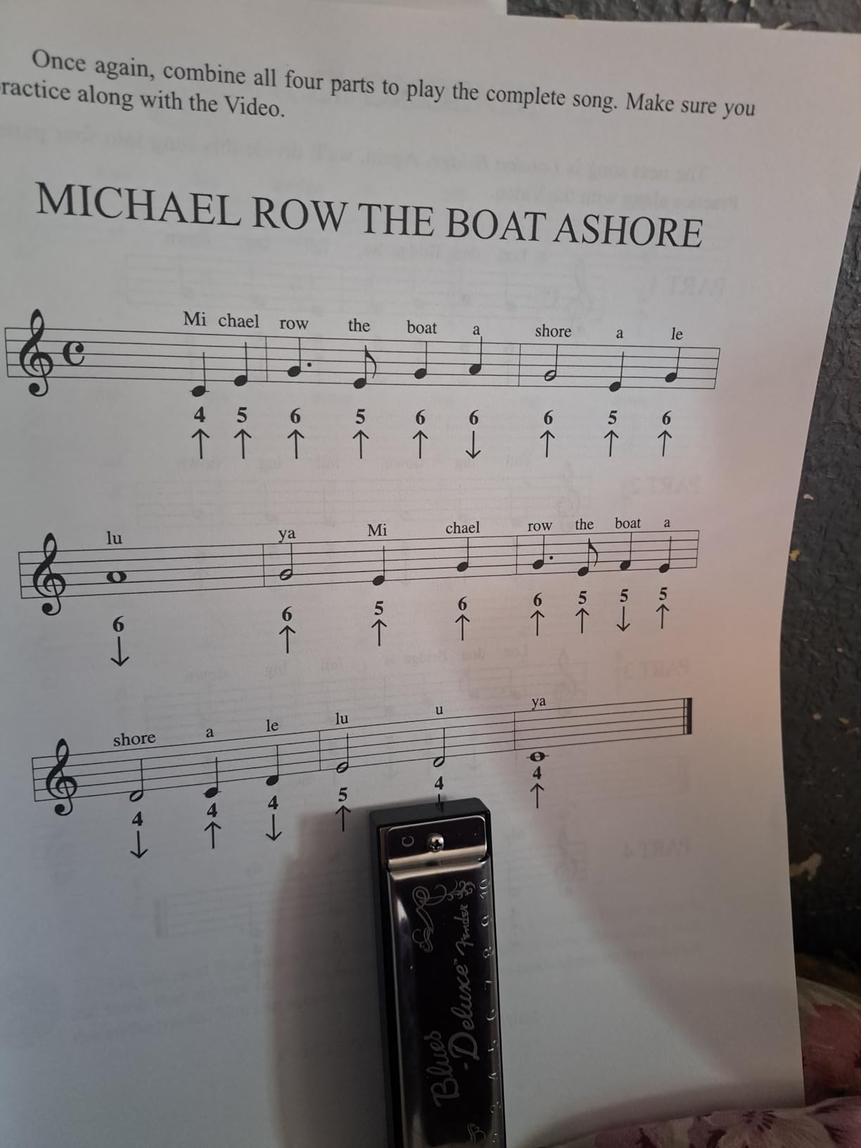 Harmonica Primer Book for Beginners with Video and Audio