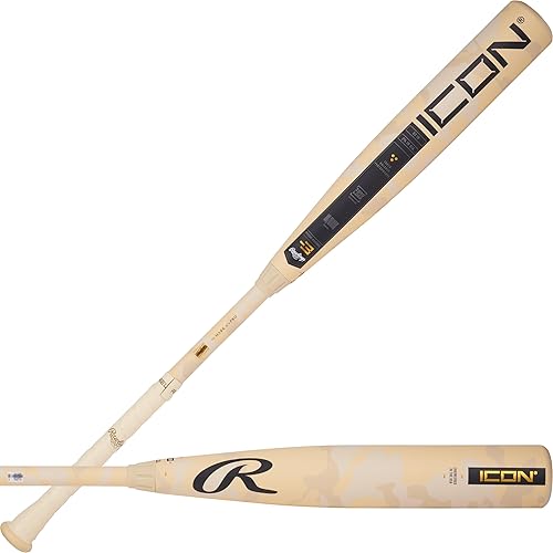 Rawlings | 2025 | ICON Baseball Bat | BBCOR | -3 Drop | 2 5/8' Barrel | 2 Pc. Composite