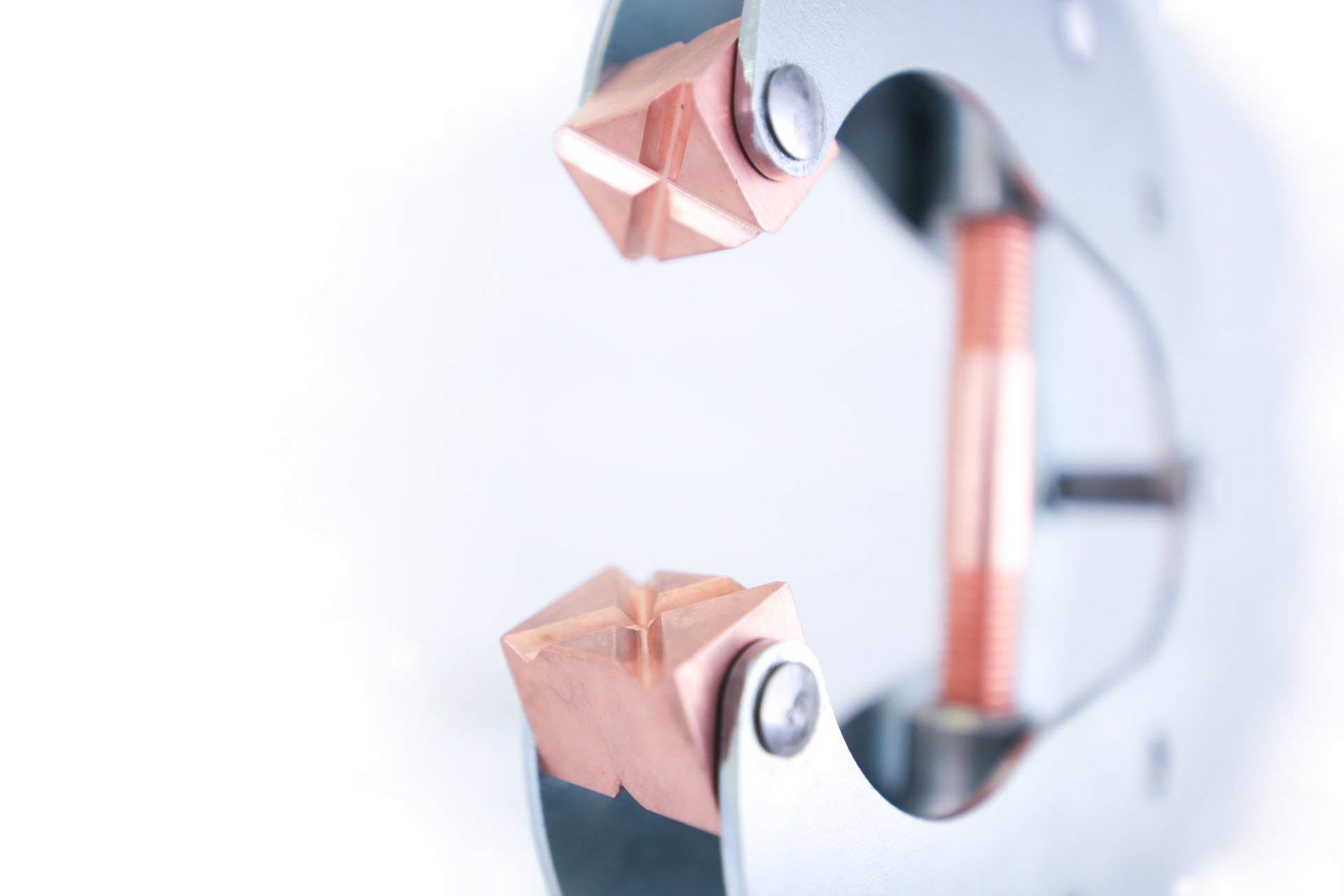DIMIDE 1/4" Einhand-Klemme Mit Kupferbeschichtung – 1 Kg Klemmkraft, 15,2 Cm Öffnung, Für Schlagschrauber