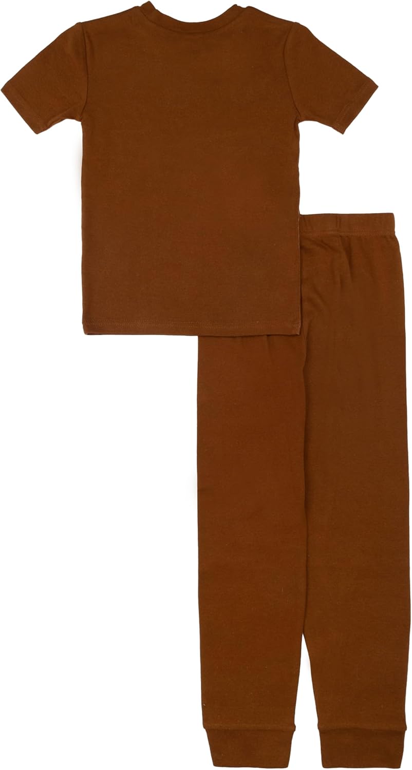 STAR WARS Boys' 2-piece Snug-fit Cotton Matching Short-Sleeve Pajama Set, Soft & Cute for Kids - Image 4