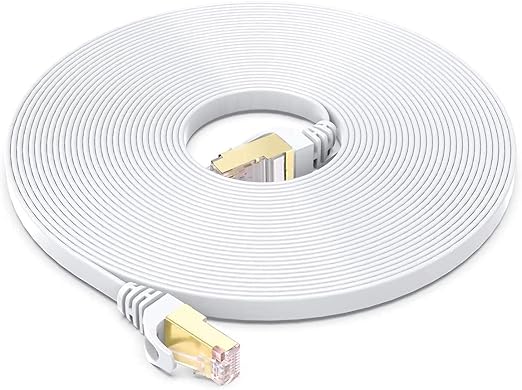 Amazon.com: BUSOHE CAT8 Ethernet Cable 15ft, High Speed Flat Internet ...