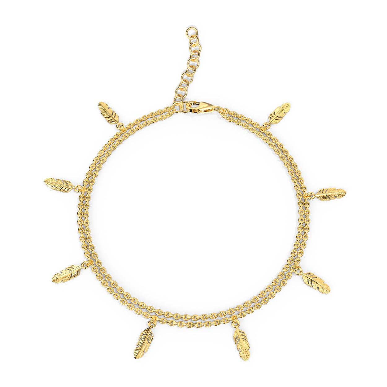 Boho Dream Feather Anklets-picture-41