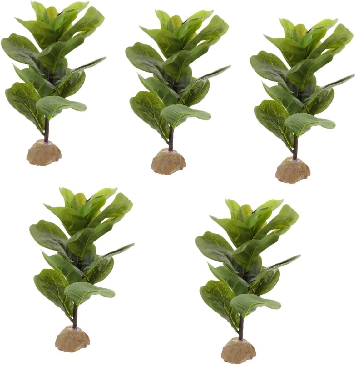 5pcs Fish Tank Landscaping Plants Desert Decor Simulation Desert Prop Glass Containers Aquarium Water Grass Artificial Aquarium Plants Fake Plant Outlet Valve