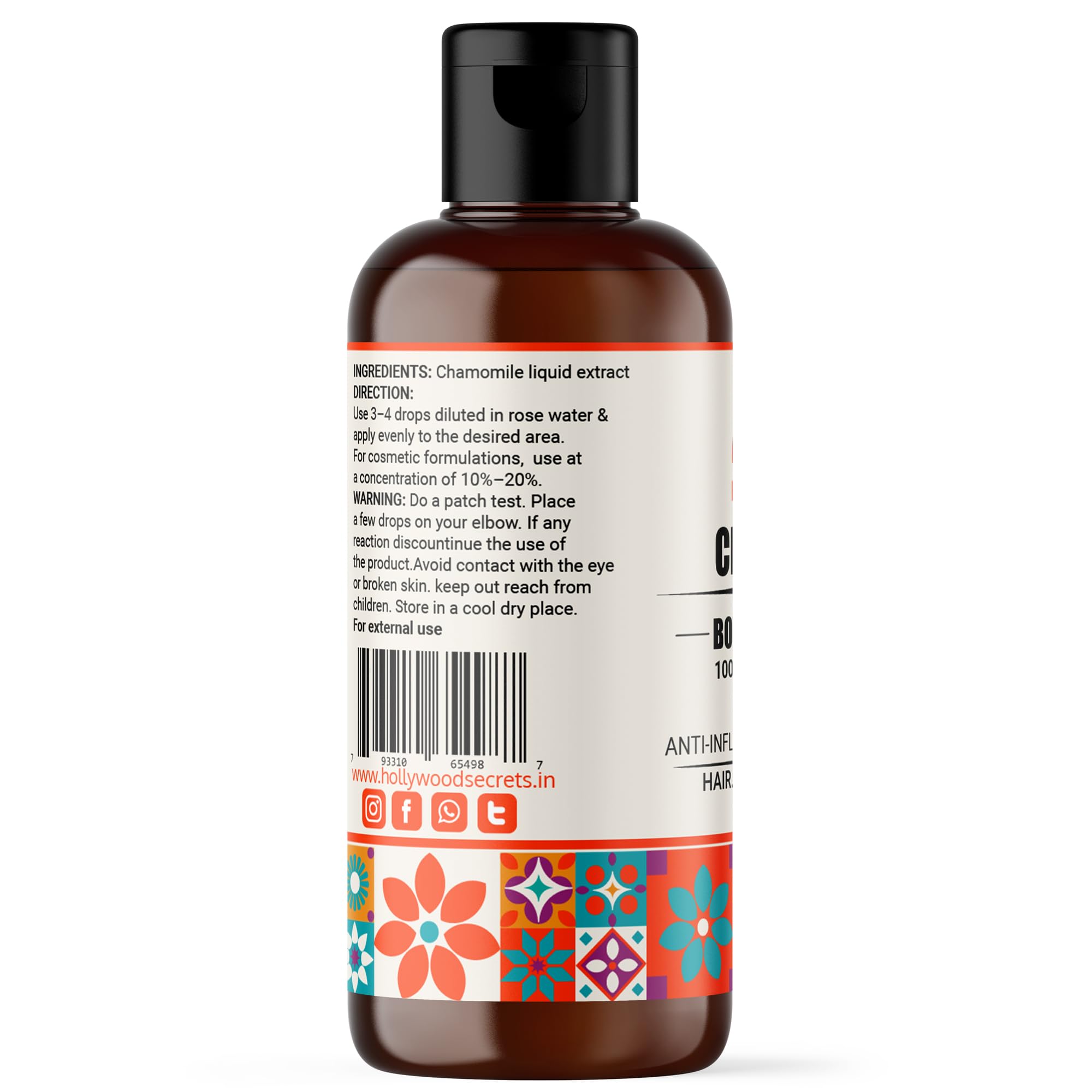 Hollywood Secrets Pure Chamomile Liquid Extract 50ml 2